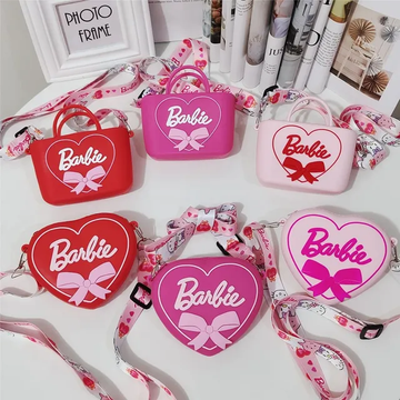 BARBIE HEART SHAPE MINI COIN PURSE