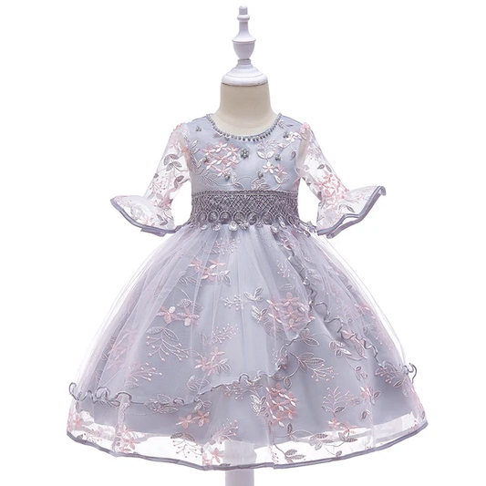 BABY FLORAL PATTERN SUMMER DRESS