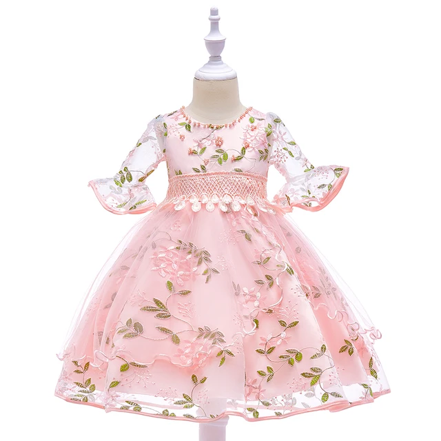 BABY FLORAL PATTERN SUMMER DRESS