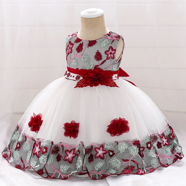 BABY GIRL FLOWER PARTY DRESS