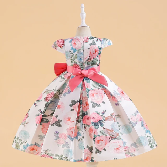 GIRL FLORAL SUMMER DRESS