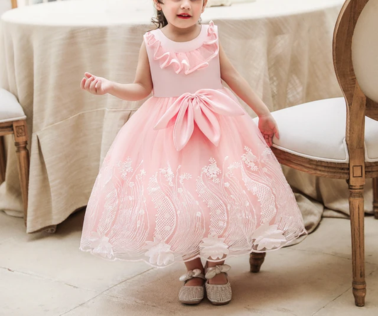 BABY GIRL FANCY LACE PARTY DRESS