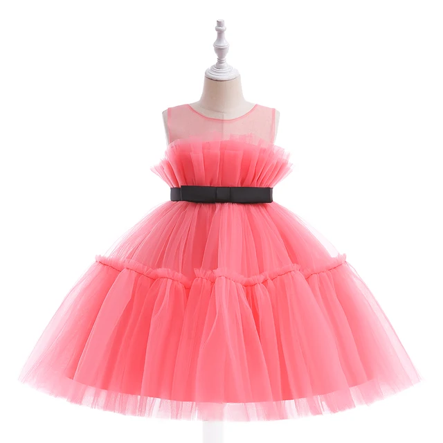 BABY GIRL FANCY LAYERED MESH DRESS