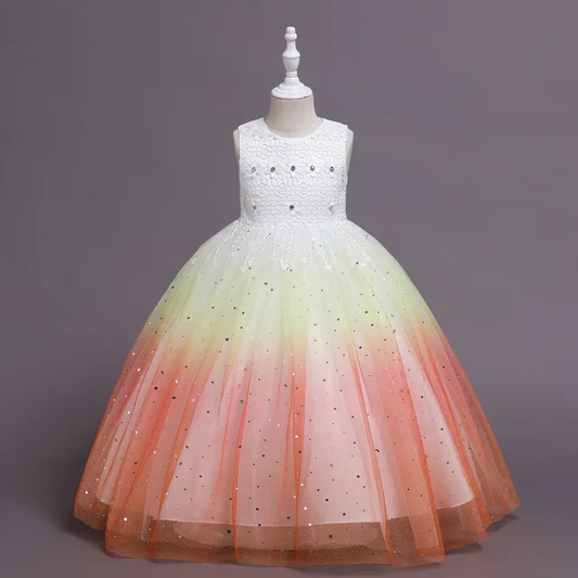 GIRL'S PRINCESS SUMMER DRESS