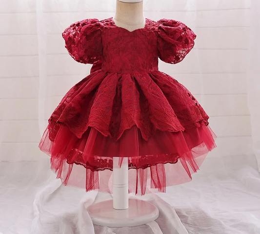 BABY GIRL CASUAL LACEY DRESS