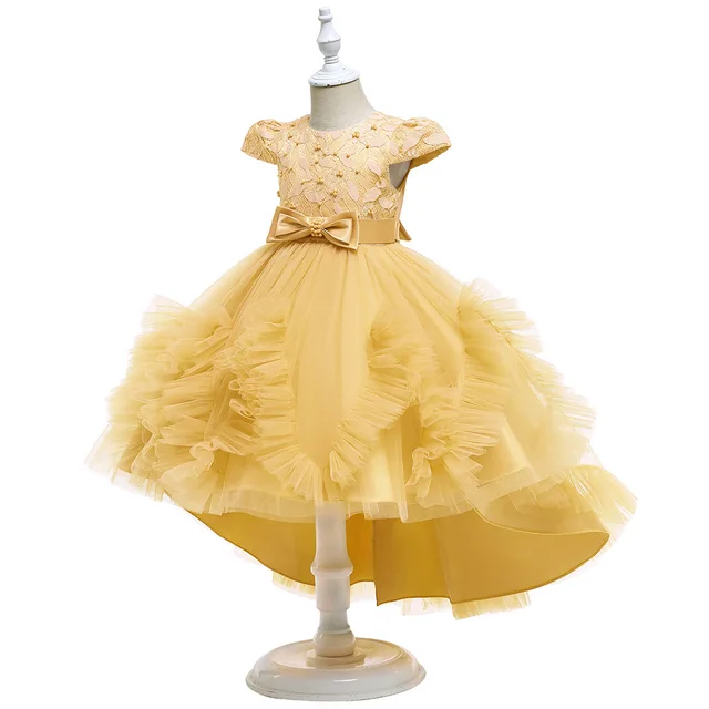 GIRL'S RUFFLE PARTY DRESS