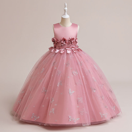 GIRL'S PAGEANT BALL GOWN