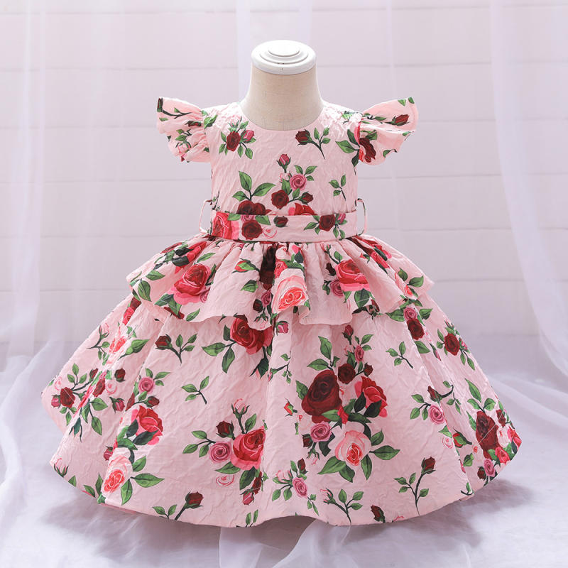 BABY GIRL FLORAL SUMMER DRESS