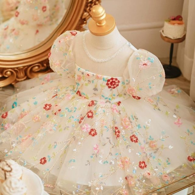 BABY & TODDLER LUXURY CUTE PARTY DRESS