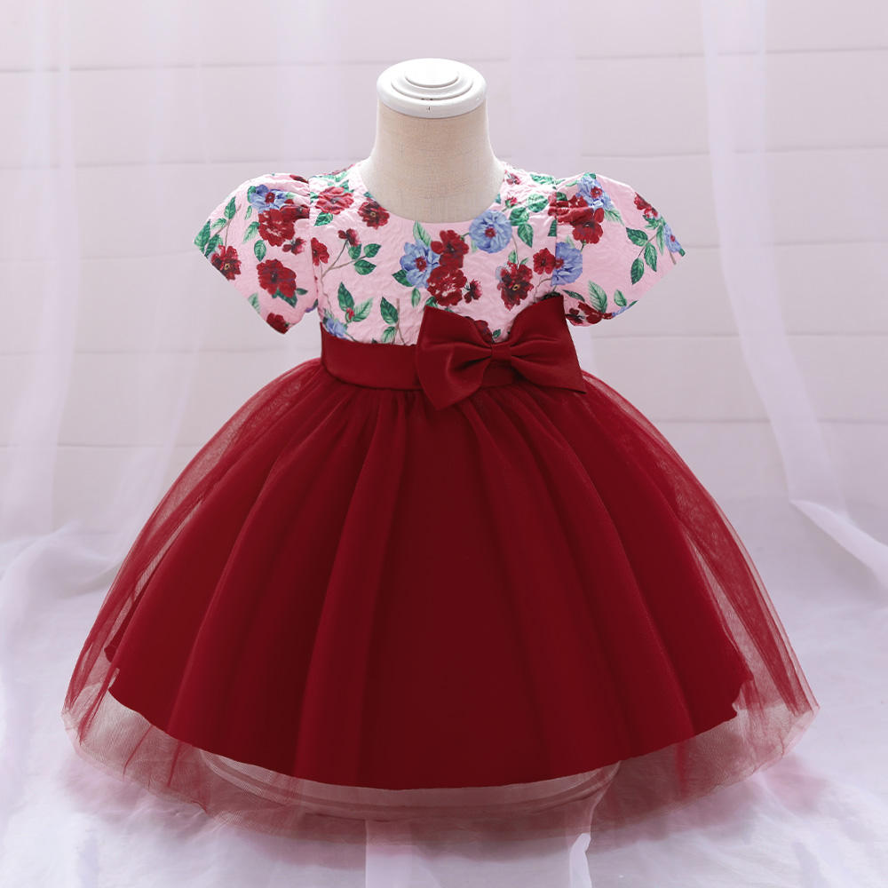 BABY GIRL FLOWER PARTY DRESS