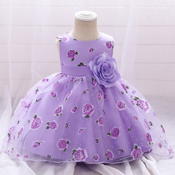 BABY GIRL FLOWER DRESS