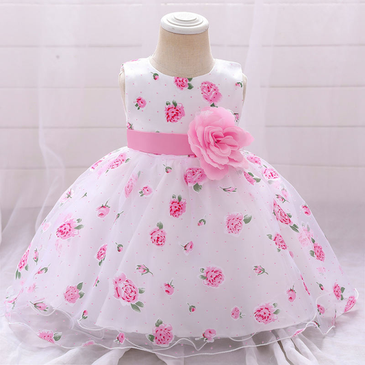 BABY GIRL FLOWER DRESS