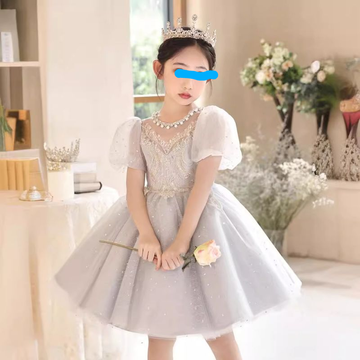 GIRL'S FANCY LOVELY PARTY DRESS