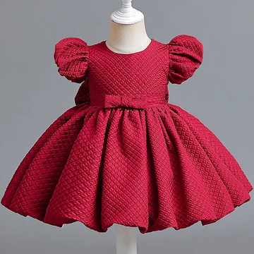 BABY GIRL BIG BOW LOVELY DRESS