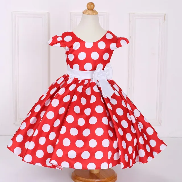 TODDLER DOT CASUAL EVENING DRESS