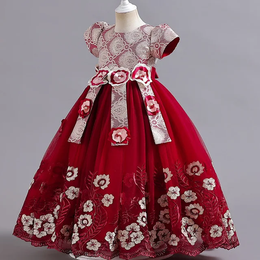 GIRL'S CLASSY PRINCESS DRESS