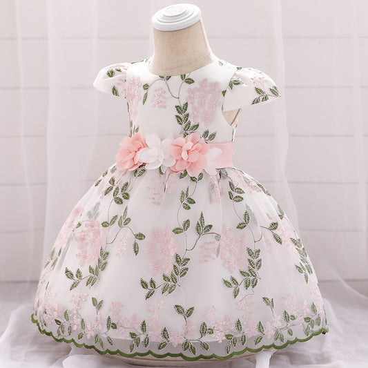 BABY GIRL FLOWER DRESS