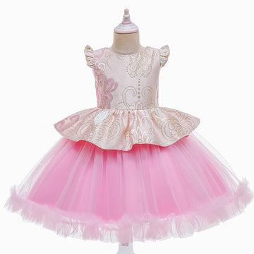 PRINCESS SATIN TUTU FROCK DRESS