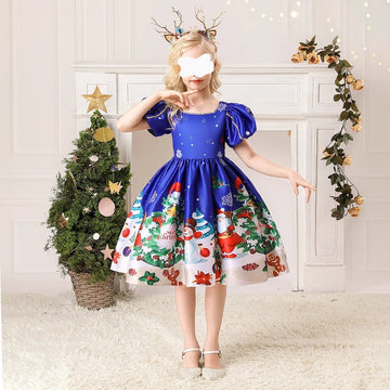 GIRL'S CHRISTMAS PARTY DRESS