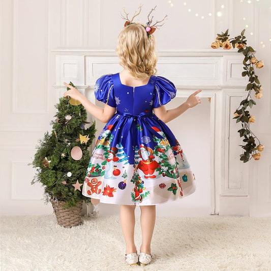 GIRL'S CHRISTMAS PARTY DRESS