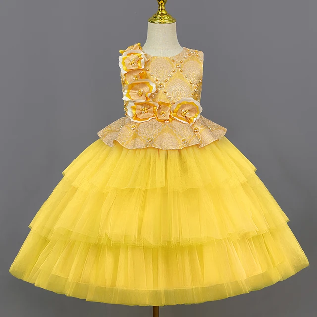 GIRL'S FLUFFY PARTY DRESS