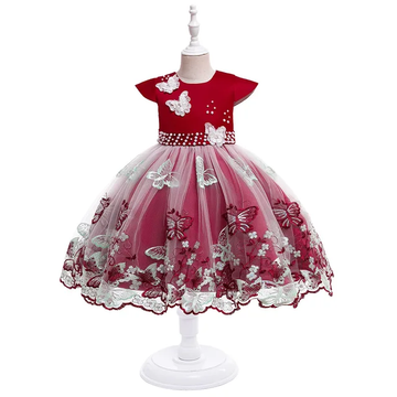 KID'S FLOWER GIRL SUMMER DRESS