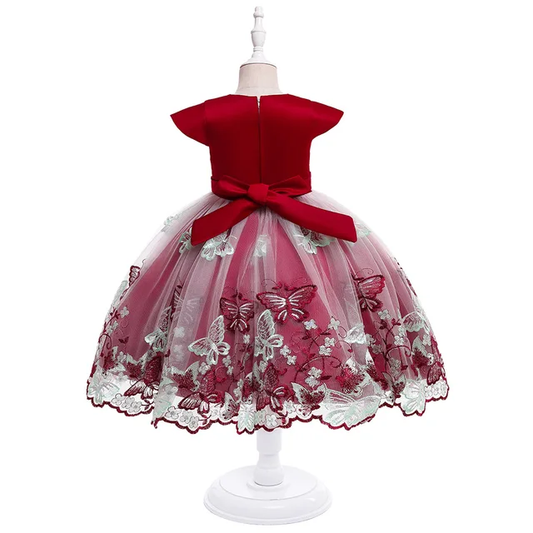 KID'S FLOWER GIRL SUMMER DRESS