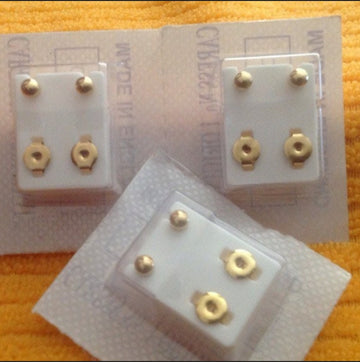 AFRICAN BABY STUD EARRINGS FOR PIERCING (TONDO)