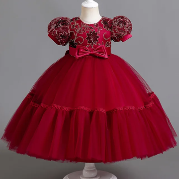 CUTE BOW PRINCESS PARTY DRESS